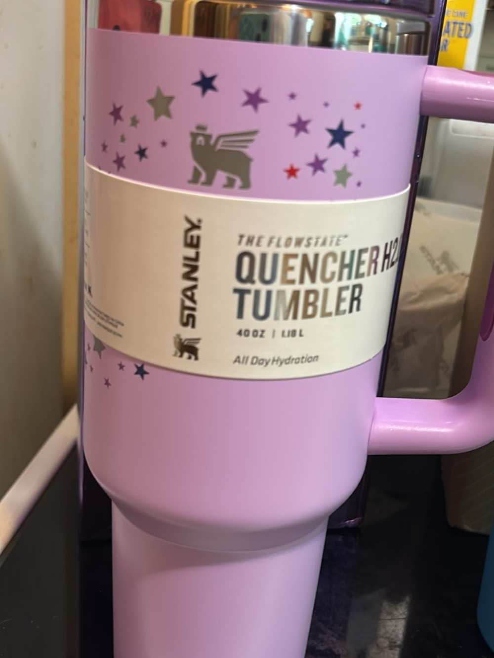 Stanley Lavender Star Quencher Tumbler